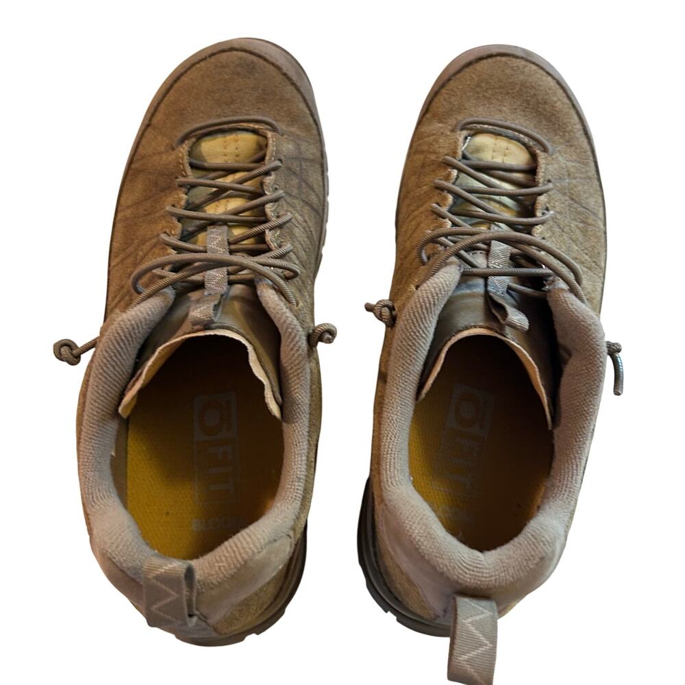 Oboz Tan Brown Suede Low Lace Up Trail Hiking Shoe Womens Size 9 - Picture 3 of 16